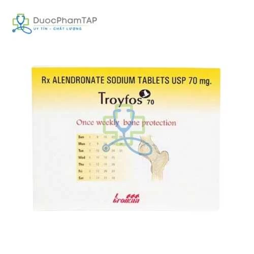 Troyfos 70 - Alendronate natri 70mg Troikaa Pharma