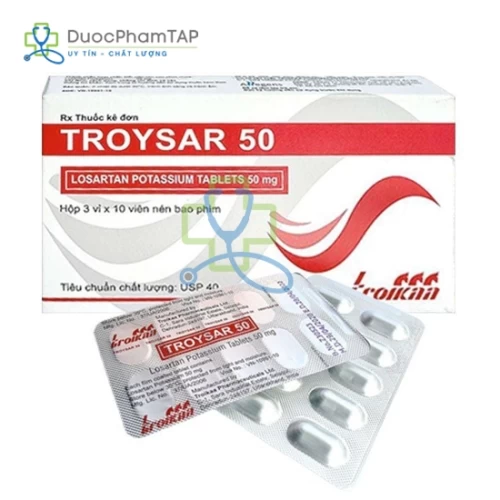 Troysar 50 - Losartan 50mg Troikaa Pharma