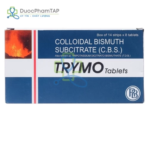Trymo tablets - Bismuth trioxid 120mg Raptakos