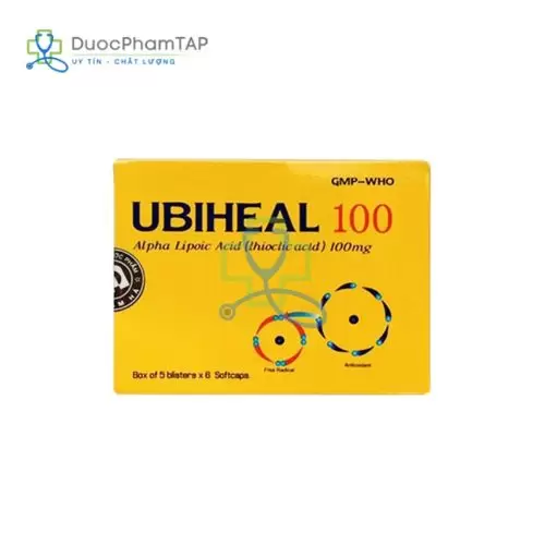 Ubiheal 100 - Alpha lipoic acid Nam Hà Pharma