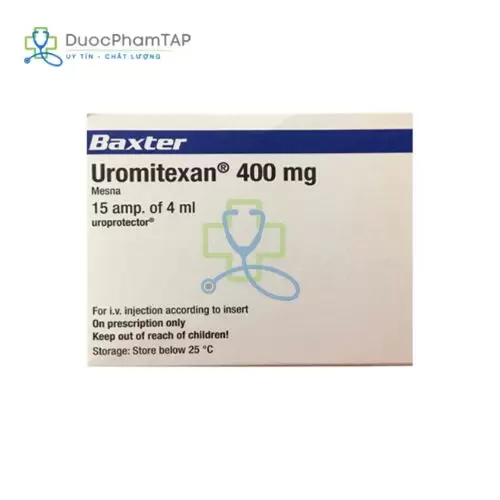 Uromitexan - Mesna 400mg/4ml Baxter Oncology