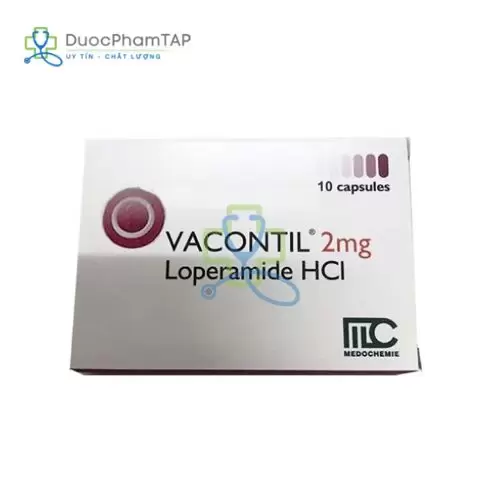Vacontil - Loperamide HCl 2mg Medochemie