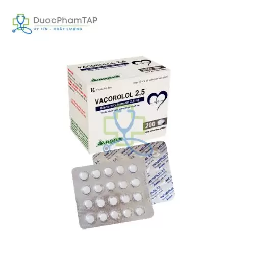 Vacorolol 2,5 - Bisoprolol fumarate Vacopharm