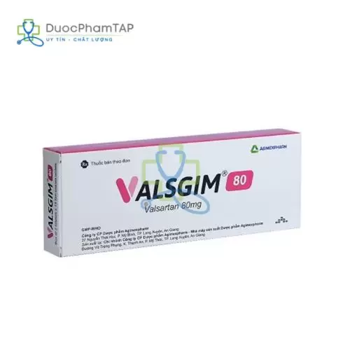 Valsgim 80 - Valsartan Agimexpharm