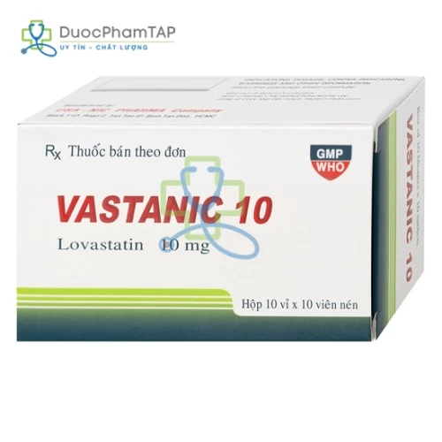 Vastanic 10 - Lovastatin USA - NIC Pharma
