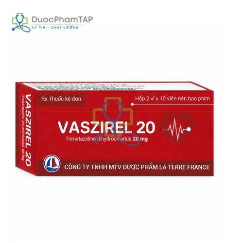 Vaszirel 20 - Trimetazidine La Terre France