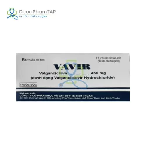 Vavir - Valganciclovir 450mg Phapharco