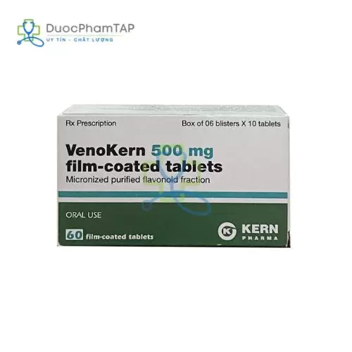Venokern 500mg Viên nén bao phim - Kern Pharma