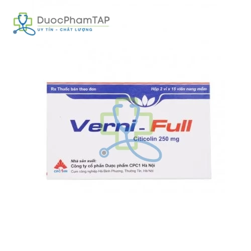 Verni-full - Citicoline 250mg CPC1