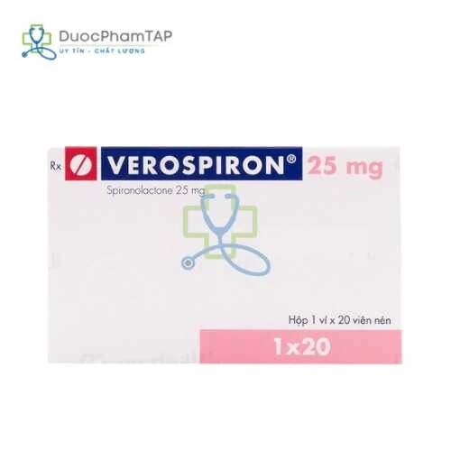 Verospiron 25mg - Spironolactone Gedeon Richter