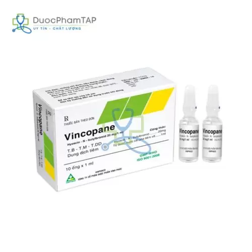 Vincopane - Hyoscin-N-butylbromid 20mg/1ml Vinphaco