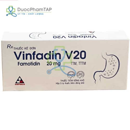 Vinfadin - Famotidin 20mg/2ml Vinphaco