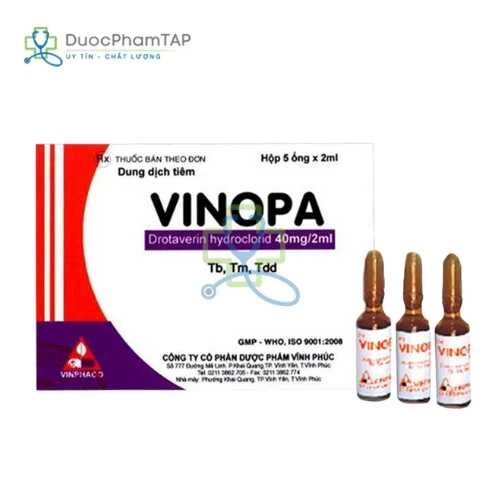 Vinopa - Drotaverin 40mg/2ml Vinphaco