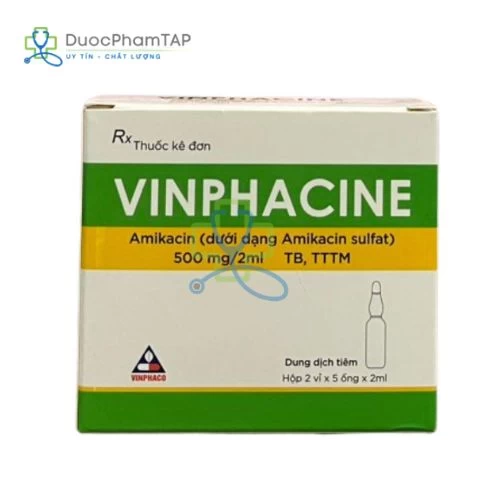 Vinphacine - Amikacin 500mg Vinphaco
