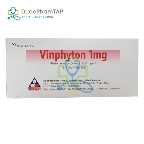 Vinphyton 1mg - Vitamin K1 Vinphaco