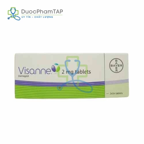 Visanne 2mg tablets - Dienogest Bayer