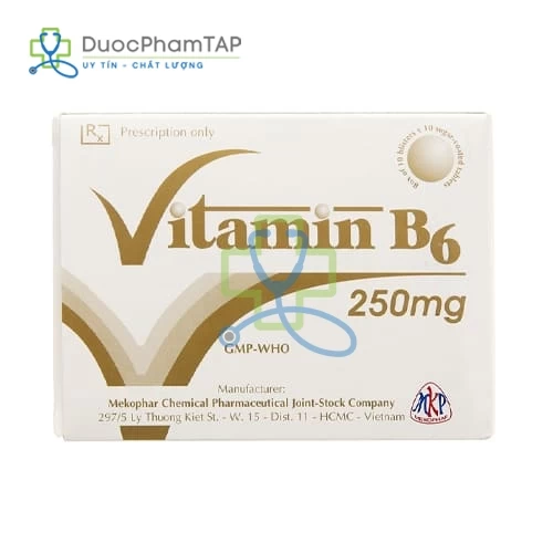 Vitamin B6 250mg Mekophar