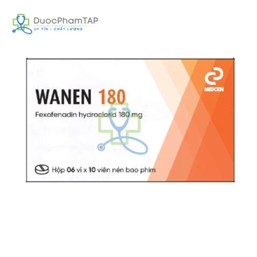 Wanen 180 - Fexofenadin HCl Medcen