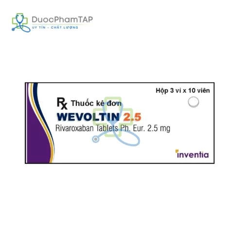 Wevoltin 2.5 - Rivaroxaban Inventia