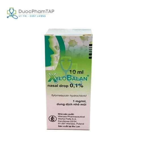 Xylobalan Nasal Drop 0,1% - Xylometazolin Warsaw
