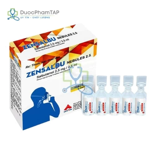 Zensalbu nebules 2.5mg - Salbutamol CPC1HN