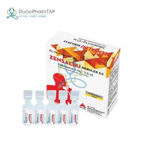 Zensalbu nebules 5.0 - Salbutamol sulfat 5mg/2,5ml CPC1