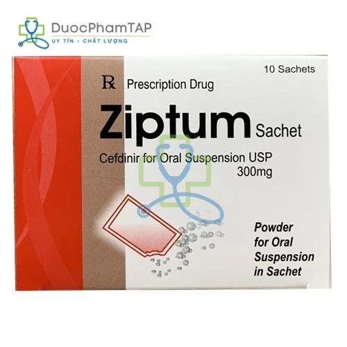 Ziptum Sachet - Cefdinir 300mg Maxim Pharma