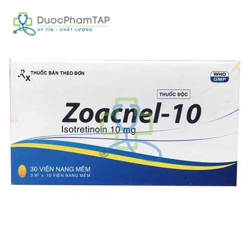 Zoacnel-10 - Isotretinoin 10mg Davipharm