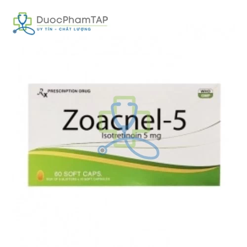 Zoacnel 5 - Isotretinoin 5mg Davipharm