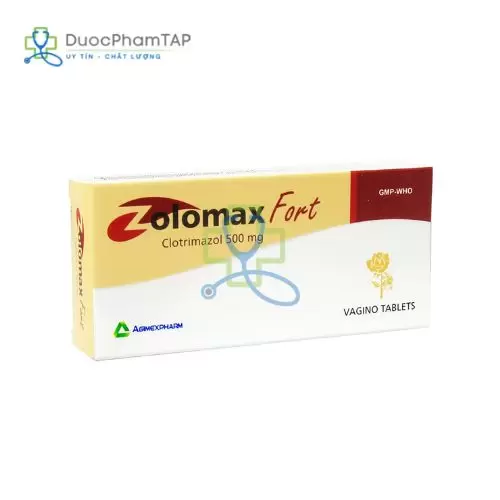 Zolomax fort - Clotrimazol 500mg Agimexpharm