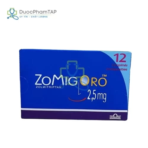 Zomig Oro - Zolmitriptan 5mg Grunenthal