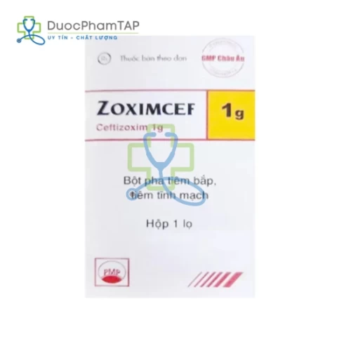 Zoximcef 1g - Ceftizoxim Pymepharco