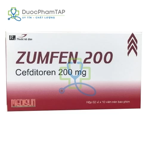 Zumfen 200 - Cefditoren Medisun