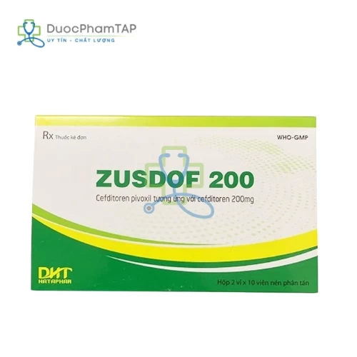 Zusdof 200 - Cefditoren 200mg Hataphar