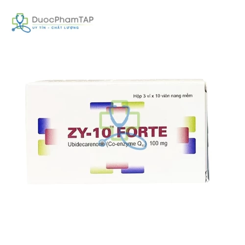 Zy-10 Forte 100mg - Coenzym Q10 Indchemie