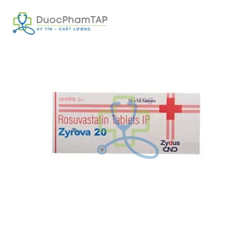 Zyrova 20 Zydus Cadila