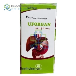 Uforgan - Ursodeoxycholic acid 250mg Mebiphar