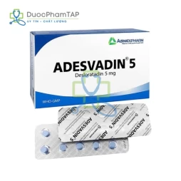 Adesvadin 5 - Desloratadin 5mg Agimexpharm