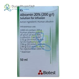 Albiomin 20% (200g/l) 50ml