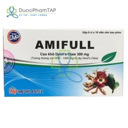 Amifull - Cao khô Devil’s Claw 300mg Mediplantex