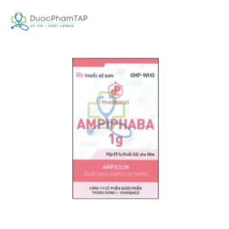 Ampiphaba 1g - Ampicilin 1g Pharbaco