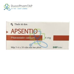 Apsentio 4mg - Pitavastatin 4mg DRP Inter