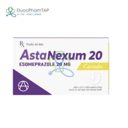 AstaNexum 20 Capsules - Esomeprazole ASTA Healthcare USA