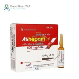 Atihepam inj - L-Ornithin L-aspartat 500mg/5ml An Thiên