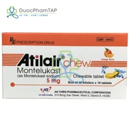 Atilair chew - Montelukast 5mg An Thiên