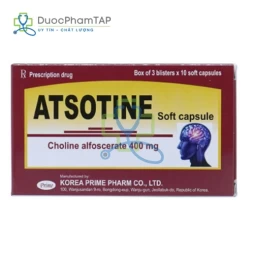 Atsotine - Cholin alfoscerat 400mg Korea Prime Pharm