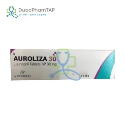 Auroliza 30 - Lisinopril 30mg Aurobindo