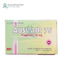 Ausvair 75 - Pregabalin 75mg BRV Healthcare