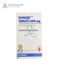 Aviranz tablets 600mg - Efavirenz Sun Pharma