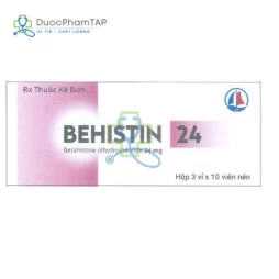 Behistin 24 - 	Betahistine La Terre France
